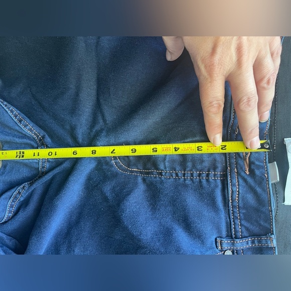 EST 1946 Hi-Rise Skinny Stretch Jeans, Elastic Waistband, Women’s Sz 18W - Picture 11 of 13